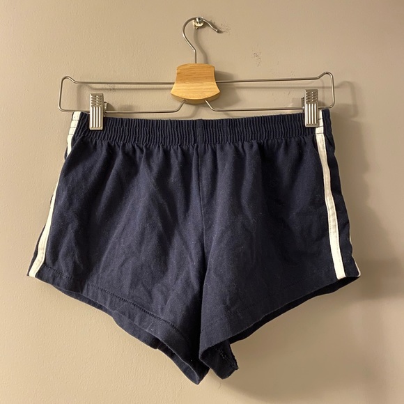 Brandy Melville Pants - Brandy Melville cheeky striped shorts